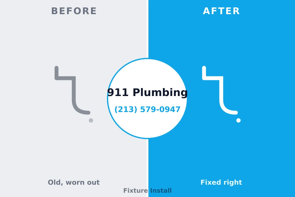 Before and after: plumbing company White Sands, NM